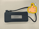 联想（Lenovo）Type-C扩展坞USB-C读卡器拓展坞HDMI千兆网口转接头HUB分线器硅胶套苹果15MacBook小新笔记本ipad 实拍图