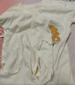 贝瑞加（Babyprints）宝宝连体衣2件装婴儿纯棉系带哈衣新生儿爬服亲肤柔软 粉66 实拍图
