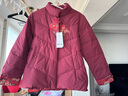 恒源祥中年妈妈冬装保暖中式国风红色羽绒服中老年人女装衣服鸭绒厚外套 实拍图