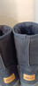 回力（Warrior）雪地靴女鞋冬季棉鞋女士加绒加厚保暖中筒厚底棉靴子女官方黑色40 实拍图