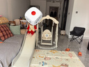 幼贝臣儿童滑滑梯家用室内小型游乐场加厚多功能宝宝玩具男女孩生日礼物 拱门款小汽车四合一奶酪色 实拍图