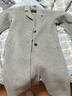 太平鸟女装毛呢大衣大师甄绒系列廓形双面呢女冬呢子外套 米白色 XS 实拍图