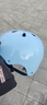 小状元 儿童轮滑头盔护具全套装备滑板平衡车运动骑行防摔护生日礼物 小恐龙蓝【头盔护具7件套】 大小可调（适合2-14岁） 实拍图