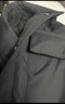 太平鸟男装衬衫式轻薄羽绒服冬宽松短款保暖外套 黑色1（宽松) L  实拍图