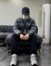 鸿星尔克防泼水2.0羽绒服男秋冬新款男士羽绒衣男装保暖防风夹克外套男款 正黑 2XL (175-180cm/140-150斤) 实拍图