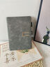 超厚鹿头高档A5笔记本办公皮面本商务记事本厚皮本子学生会议送礼老师专用硬皮日记本鹿头 A5/灰色搭扣/200页 1本装 实拍图