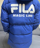 斐乐（FILA） 羽绒服男装冬季保暖连帽运动休闲长袖加厚外套开衫男装上衣 深钴蓝-BU XL 180/100A 实拍图