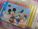 迪士尼（Disney）12色油画棒 儿童六角杆蜡笔 小学生幼儿园女孩粗杆绘画笔套装画画工具 艾莎公主DM6475-8F 实拍图