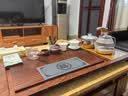 祥业功夫茶具茶盘实木全自动烧水壶一体式茶台家用单盘排水式茶托盘 鸿福花梨纹茶盘+全自动电茶炉 实拍图