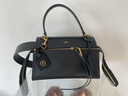 GROTTO个乐经典R66系列小中号百搭通勤复古手提单肩斜挎包通勤圣诞礼物 经典黑S（古金） 实拍图