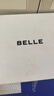 百丽（Belle）休闲帆布鞋女商场同款厚底增高板鞋B3P1DBM4 米色 37 (235mm) 实拍图
