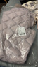 雪中飞轻薄短款羽绒服女小V领鸭绒保暖舒适短外套 丁香紫 L 实拍图