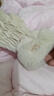 目丸骑行手套女士冬季保暖韩版可爱触屏电动车户外防寒防水加绒棉手套 米色【加绒防水】 实拍图