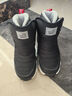 探路者（TOREAD）旗舰 儿童雪地靴男女中大童鞋冬季保暖防滑棉鞋靴子  黑色灰色 30 实拍图
