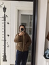 蕉下（beneunder）气绒外套立领CL18624轻量速热保暖棉服女可机洗松露棕M 实拍图