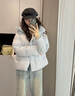 森马（Semir）轻松羽绒|x超级植物羽绒服女中长款防水oversize连帽101723113048 实拍图
