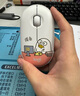 罗技（Logitech）时尚系列LOGITECH PEBBLE无线蓝牙鼠标办公静音鼠标鹅卵石双模鼠标Mac ipad鼠标 家用时尚小巧便携 小刘鸭-摸鱼白 实拍图