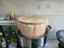 竹杉缘蒸桶蒸饭木桶木桶饭蒸饭桶米饭甑子蒸笼家用蒸木正子饭木饭桶杉木 27cm弧边木桶+平盖+木底 实拍图