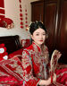 秀禾世家【东方简奢风】秀禾服婚服2026新款结婚礼服出阁服结婚嫁衣婚纱 「新中式」N-516奢华款 XL 实拍图