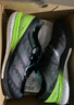 adidas ADIZERO BOSTON 9超轻马拉松boost专业竞训跑鞋男阿迪达斯 黑色/绿色/银金属   40.5 实拍图