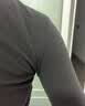 宝派保暖内衣套装男含羊绒桑蚕丝情侣圆领无痕打底秋衣秋裤女秋冬季 羊绒暖护贴男牛仔蓝 L 实拍图