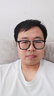 蔡司（ZEISS）镜片可选木质复古商务全框近视眼镜男有度数变色防蓝光眼睛架7085 木纹棕【caponi镜框】 定制1.67caponi防蓝光镜片0-800度 实拍图