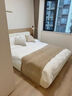然牌 纯白酒店三件套 80支白色长绒棉贡缎床单被套枕套 0.9-1.2米单人床 实拍图