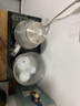 福益来全自动上水电热水壶玻璃泡茶桌茶台烧水壶一体机办公室功夫茶煮水壶电茶壶家用茶具套装烧水器 消毒款-底部上水 1L 实拍图