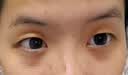 海昌半年抛美瞳小直径彩色隐形眼镜本命色星眸1片黑色系星空黑525度 实拍图