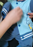 宝宝套装春秋运动童装儿童春季洋气两件套一岁婴儿衣服小童春装男 蓝色 73cm 实拍图