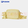 FILA FUSION斐乐潮牌情侣款挎包男女包2025春夏小熊挂件斜挎包盒子包 实拍图