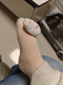 童泰婴儿袜子秋冬季加厚宝宝地板袜儿童防滑隔凉鞋袜宽口袜2双装 米粉 2双 1-3岁 实拍图