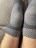 PANAPOPO日本医用石墨烯护膝冬季老寒腿男女关节炎防护祛湿排寒运动护腿套 医用3D菱形护膝 29cm （两只装） 2只装 XL码 【适合体重130-160斤】 实拍图