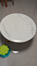 钟爱一生圆形桌垫PVC防水软玻璃餐桌布茶几桌面垫【2.0足厚】圆直径80cm 实拍图