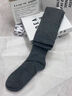 猫人（MiiOW）长筒袜子女秋冬款纯棉长袜女加厚高筒大腿袜长筒过膝袜女冬季 黑色_深咖_驼色 3双 均码 实拍图