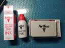 旗牌（Shachihata）Artline 办公财务印章印台印泥通用补充印油 50ml 红色 ESA-2N 实拍图