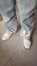 回力男鞋板鞋男厚底休闲鞋百搭软底运动篮球鞋男-0062 白色 41  实拍图