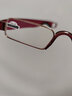 幻想家（Funsonca）防蓝光老花眼镜折叠耐用进口材料360旋转便携笔式男女6109红150度 实拍图