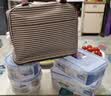 乐扣乐扣 带分隔塑料保鲜盒两件套装  密封便当盒 带饭包  1000ml*2 实拍图