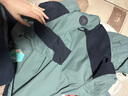 探路者（TOREAD）冲锋衣三合一外套户外防风防雨水登山滑雪服男女款 迷踪绿 XL  实拍图