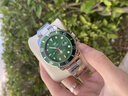 【经典绿水鬼】黑水鬼全新欧利时腕表瑞士认证机械腕表潜航者防水夜光经典时尚百搭酷型格 欧利时6650本绿绿水鬼机械表 实拍图