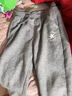 Converse匡威儿童装男童裤子春秋儿童运动裤小学生修身梭织长裤季束脚裤子 岩岭灰-冬季加绒 24批 150 /63 【建议身高140-152cm】 实拍图