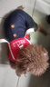 憨憨宠宠物狗狗衣服 狗衣服中小型犬泰迪衣服冬季加绒加厚背带裤猫衣服 红色背带裤L号推荐10-12斤宠物 实拍图