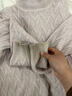 ERTN羊绒衫女100%山羊绒2025年半高领时尚加厚针织套头毛衣打底衫秋冬 浅驼色（升级礼盒包装） XL （120-130斤） 实拍图