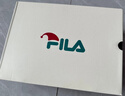 FILA 斐乐官方女鞋复古运动鞋2024春圣诞可颂鞋休闲鞋厚底舒适老爹鞋 雪白/雨朦灰色-SR 37.5 实拍图