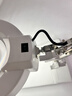 LEY-X01台式放大镜高清带LED灯电路板电子维修工作灯工业放大镜台灯折叠支架织补鉴定高倍检测放大镜 X01-4【30倍双层镜片30LED灯】 实拍图
