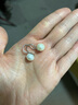 老银匠s925银饰品情人节送女朋友礼物8-9mm珍珠耳饰圆形馒头珠银耳坠女 实拍图