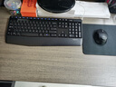 罗技（Logitech）MK346P无线键鼠套装（MK345升级款）企业采购无线办公键盘鼠标套装人体工学电脑键盘薄膜带掌托 MK346P(8套箱装） 实拍图