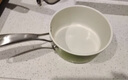 银爵陶瓷雪平锅奶锅牛油果绿家用汤锅煎煮不粘锅婴儿宝宝辅食锅 18CM双面陶瓷+硅胶玻璃盖 18cm 实拍图
