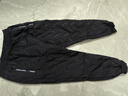 妄潮冬季羊羔绒裤子男加绒加厚防风防水保暖户外直筒羽绒棉裤大码卫裤 【重磅升级版】黑色束脚 加绒 3XL 建议体重145-155斤 实拍图